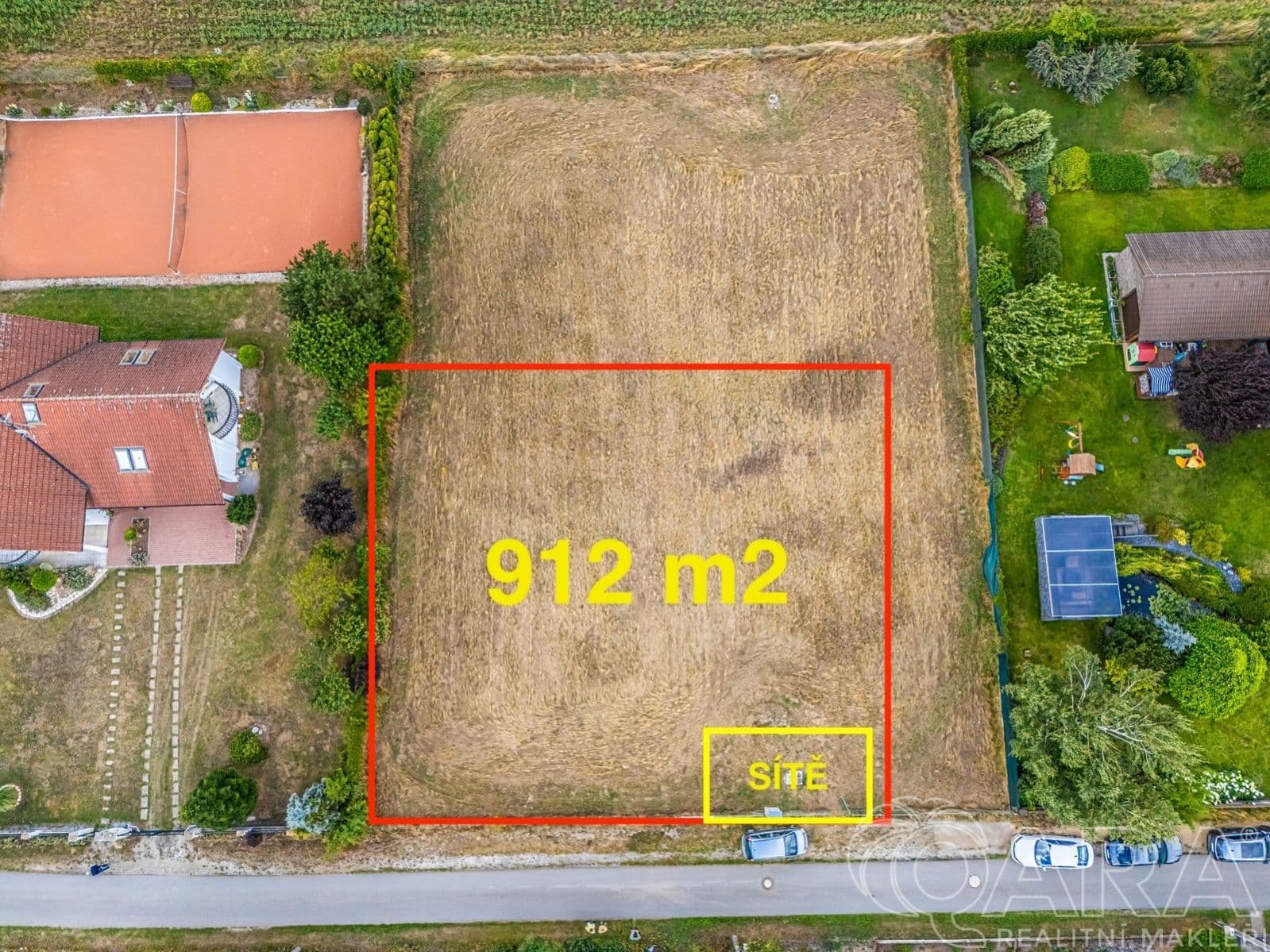 Prodej stavebního pozemku 912 m, Čisovice